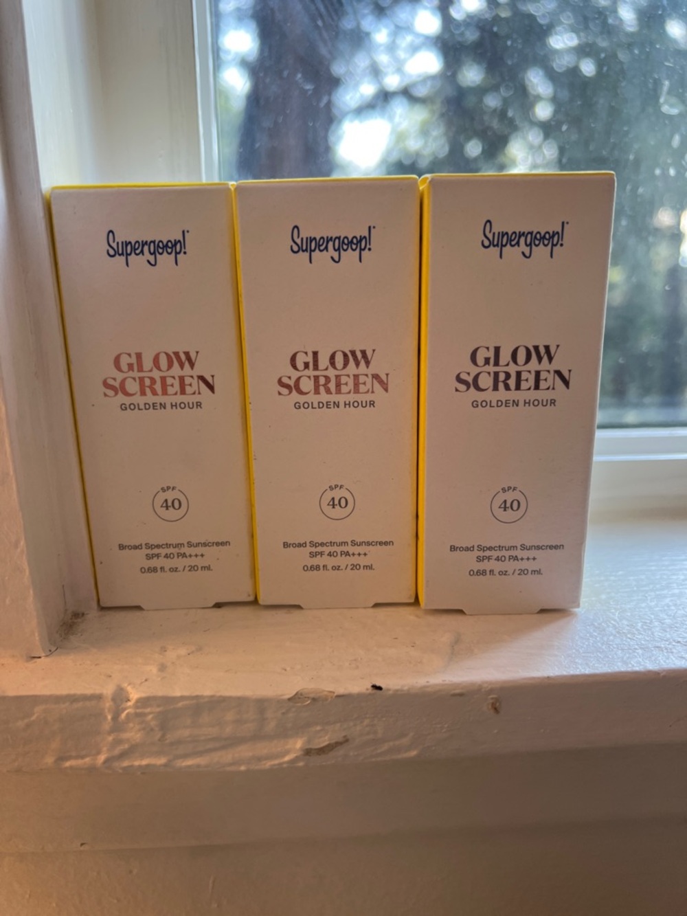 6/$15 NEW! Supergoop! Glow Screen